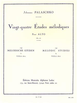24 Etudes Melodique Opus 77