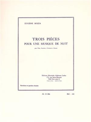 Eugène Bozza: 3 Pièces Pour Une Musique De Nuit: Vents (Ensemble)