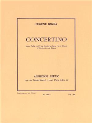Eugène Bozza: Concertino: Tuba et Accomp.