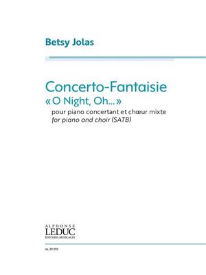 Betsy Jolas: Concerto-Fantaisie (score): Chœur Mixte et Piano/Orgue