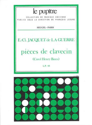 Jacquet de la Guerre: Pieces de clavecin: Clavecin