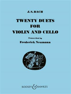 Johann Sebastian Bach: Duets For Violin & Cello: (Arr. Friedrich Neumann): Duo pour Cordes Mixte