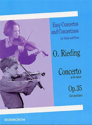 Oscar Rieding: Concertino in B minor Op. 35: Violon et Accomp.