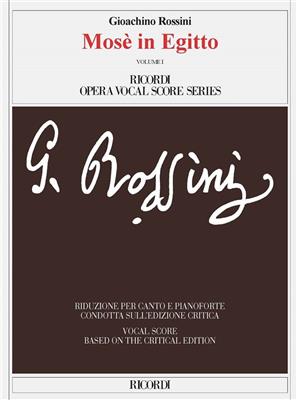 Gioachino Rossini: Mosè In Egitto (Volume 1 + 2): Partitions Vocales d'Opéra