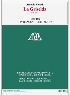 Antonio Vivaldi: La Griselda RV 718: Partitions Vocales d'Opéra