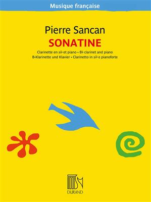 Pierre Sancan: Sonatine: Clarinette et Accomp.