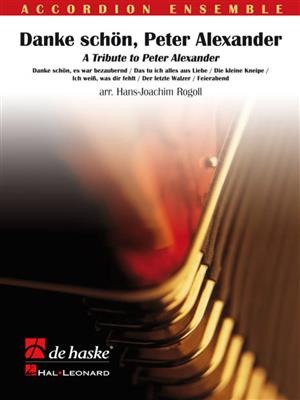 Les Reed: Danke schön, Peter Alexander: (Arr. Hans-Joachim Rogoll): Accordéons (Ensemble)