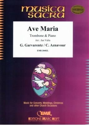 Charles Aznavour: Ave Maria: (Arr. Jan Valta): Trombone et Accomp.