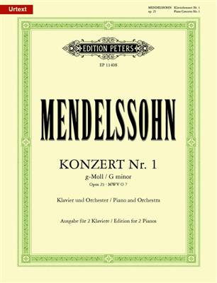 Felix Mendelssohn Bartholdy: Piano Concerto No.1 G minor Op. 25: Duo pour Pianos