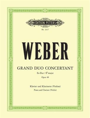 Hans Weber: Grand Duo Concertante Op.48: Clarinette et Accomp.