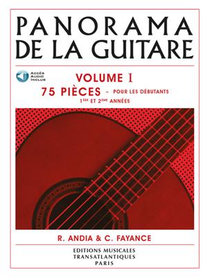 Rafaël Andia: Panorama De La Guitare - Vol. 1: Solo pour Guitare