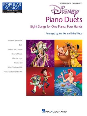 Disney Piano Duets: (Arr. Jennifer Watts): Duo pour Pianos