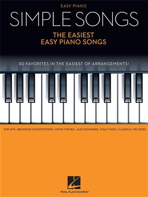 Simple Songs - The Easiest Easy Piano Songs: Piano Facile