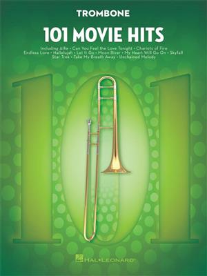 101 Movie Hits for Trombone: Solo pourTrombone