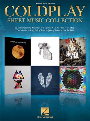Coldplay Sheet Music Collection: Piano, Voix & Guitare