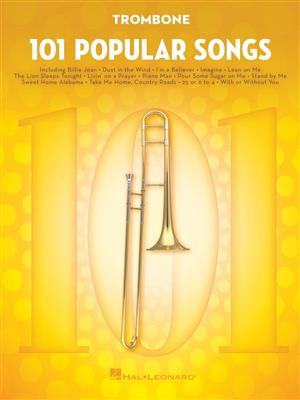 101 Popular Songs: Solo pourTrombone