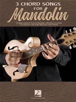 3 Chord Songs for Mandolin: Mandoline