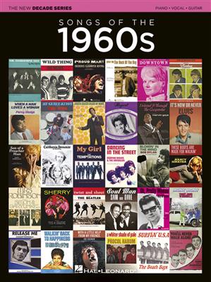 The New Decade Series: Songs of the 1960s: Piano, Voix & Guitare