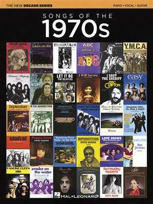 The New Decade Series: Songs of the 1970s: Piano, Voix & Guitare