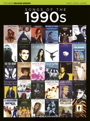 The New Decade Series: Songs of the 1990s: Piano, Voix & Guitare