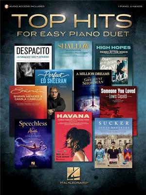 Top Hits for Easy Piano Duet: (Arr. David Pearl): Piano Quatre Mains