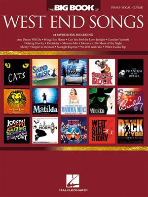 The Big Book of West End Songs: Piano, Voix & Guitare
