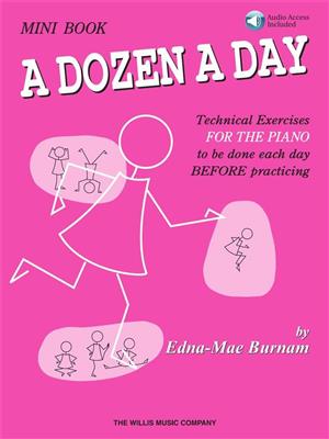 A Dozen a Day Mini Book - Book/Audio
