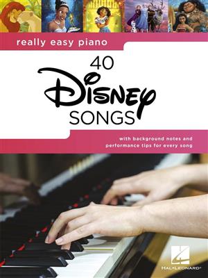 Really Easy Piano: 40 Disney Songs: Solo de Piano