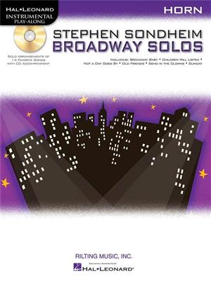 Stephen Sondheim - Broadway Solos: Solo pour Cor Français