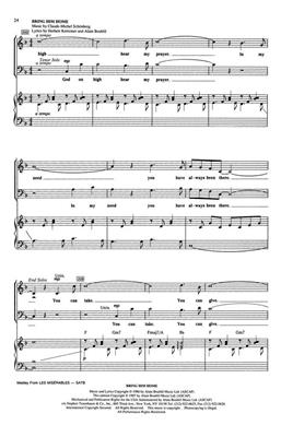 Alain Boublil: Les Misérables (Choral Medley): (Arr. Ed Lojeski): Chœur Mixte et Accomp.