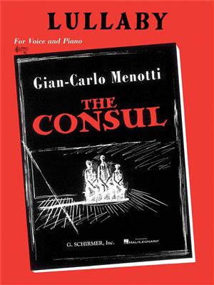 Gian Carlo Menotti: Lullaby (from The Consul): Chant et Piano