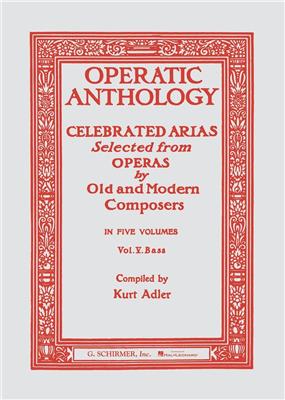 Operatic Anthology - Volume 5: Chant et Piano
