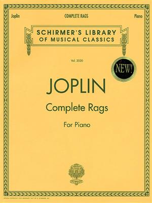 Scott Joplin: Joplin - Complete Rags for Piano: Solo de Piano