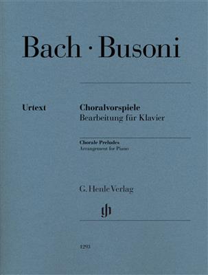 Johann Sebastian Bach: Ferruccio Busoni: Choralvorspiele (J.S.Bach): Solo de Piano