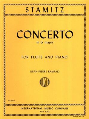 Carl Stamitz: Concerto Sol Op. 29 (Rampal): Solo pour Flûte Traversière