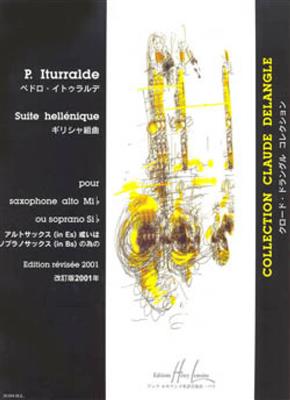 Pedro Iturralde: Suite Hellenique: Saxophone