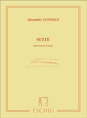Alexandre Tansman: Suite Pour Basson Et Piano: Basson et Accomp.