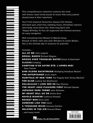 The Big Black Piano Songbook: Piano Facile