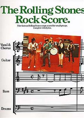 The Rolling Stones: The Rolling Stones: Rock Score: Solo pour Guitare Basse