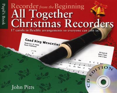 All Together Christmas Recorders: (Arr. John Pitts): Flûte à Bec (Ensemble)