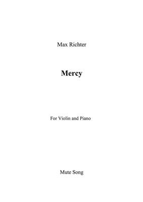 Max Richter: Mercy: Violon et Accomp.