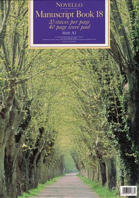 Novello Manuscript Book 18: A3 - Score: Papier à Musique