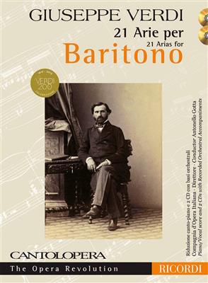 Cantolopera: Verdi - 21 Arie per Baritono: Chant et Piano