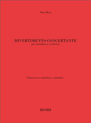 Nino Rota: Divertimento Concertante: Contrebasse et Accomp.