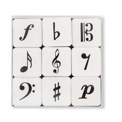 Minimagnet box Music symbols