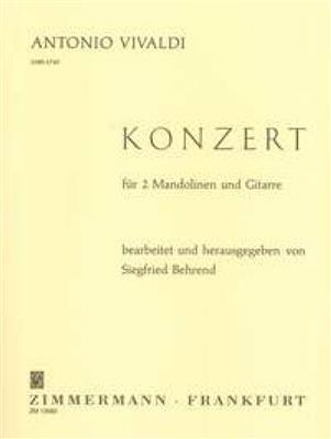 Antonio Vivaldi: Konzert Fur 2 Mandolinen Und Gitarre: (Arr. Siegfried Behrend): Guitares (Ensemble)
