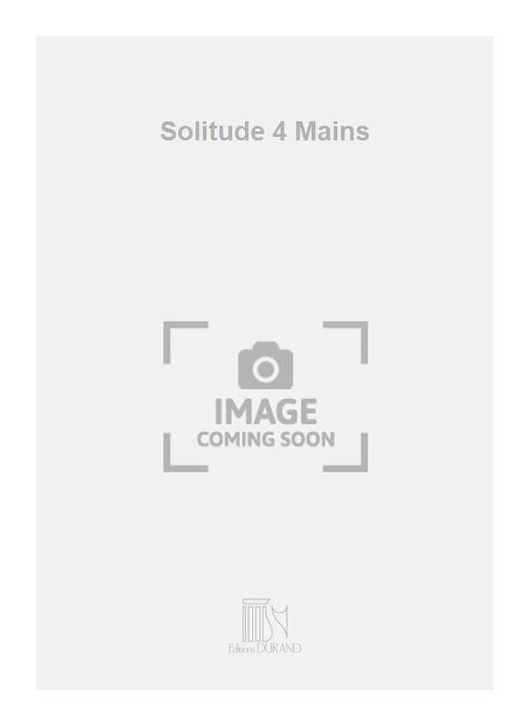 Emile Waldteufel: Solitude 4 Mains: Piano Quatre Mains | Musicroom.fr