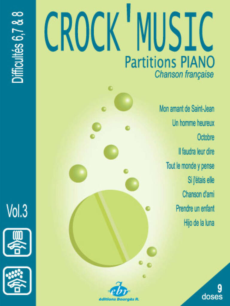 Emile Carrara: Recueil CrocK'MusiC Volume 3: (Arr. Armelle Cocheril): Solo  de Piano | Musicroom.fr
