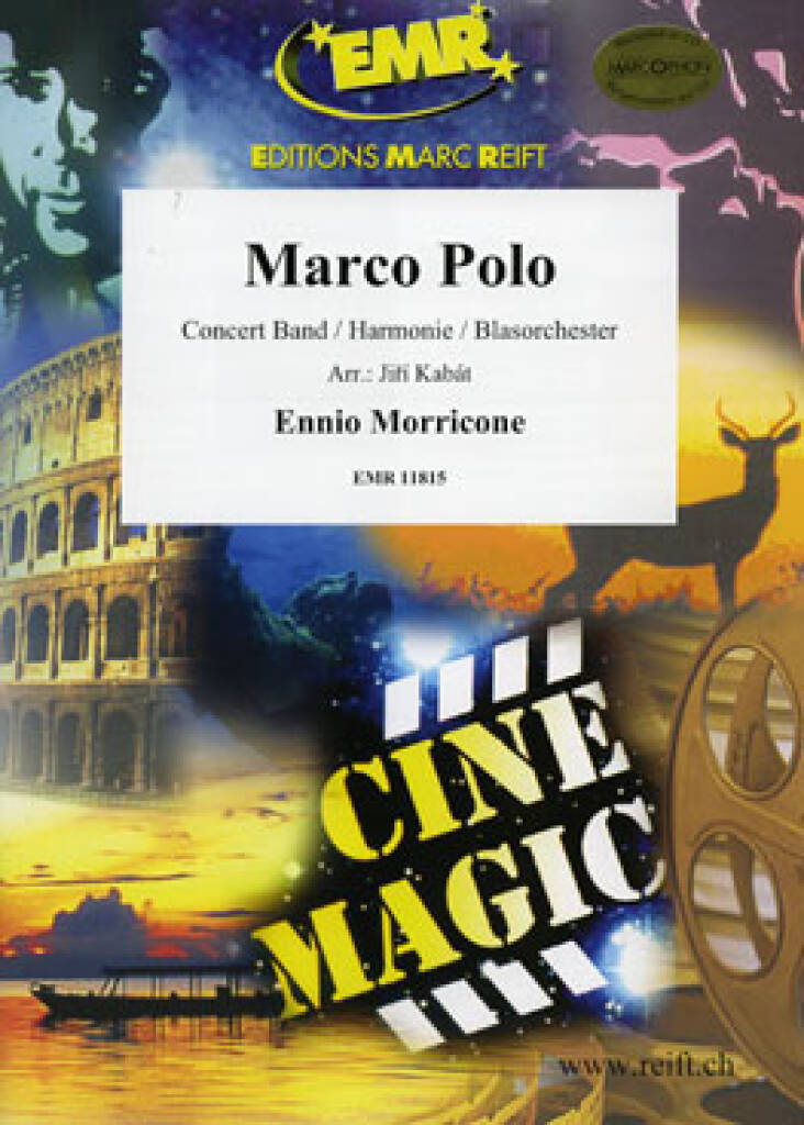 Ennio Morricone: Marco Polo: (Arr. Kabat): Orchestre d'Harmonie |  Musicroom.fr