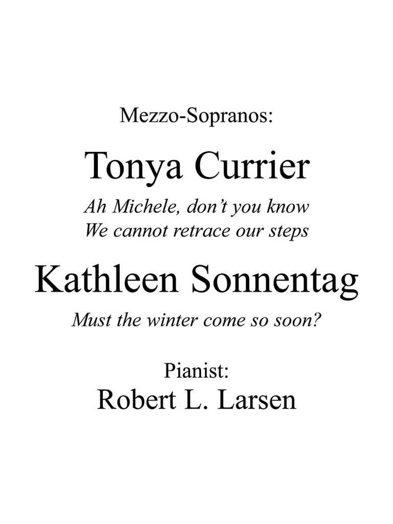 Arias for Mezzo-Soprano: Chant et Piano